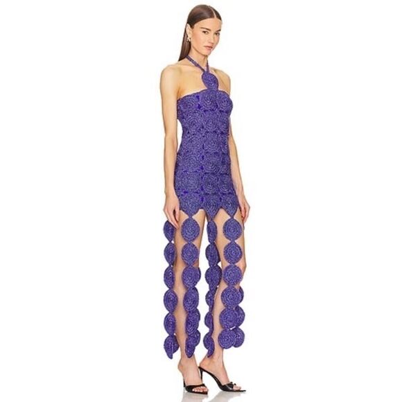 SIMON MILLER  Beep Beep Dress Amethyst L - Picture 2 of 13